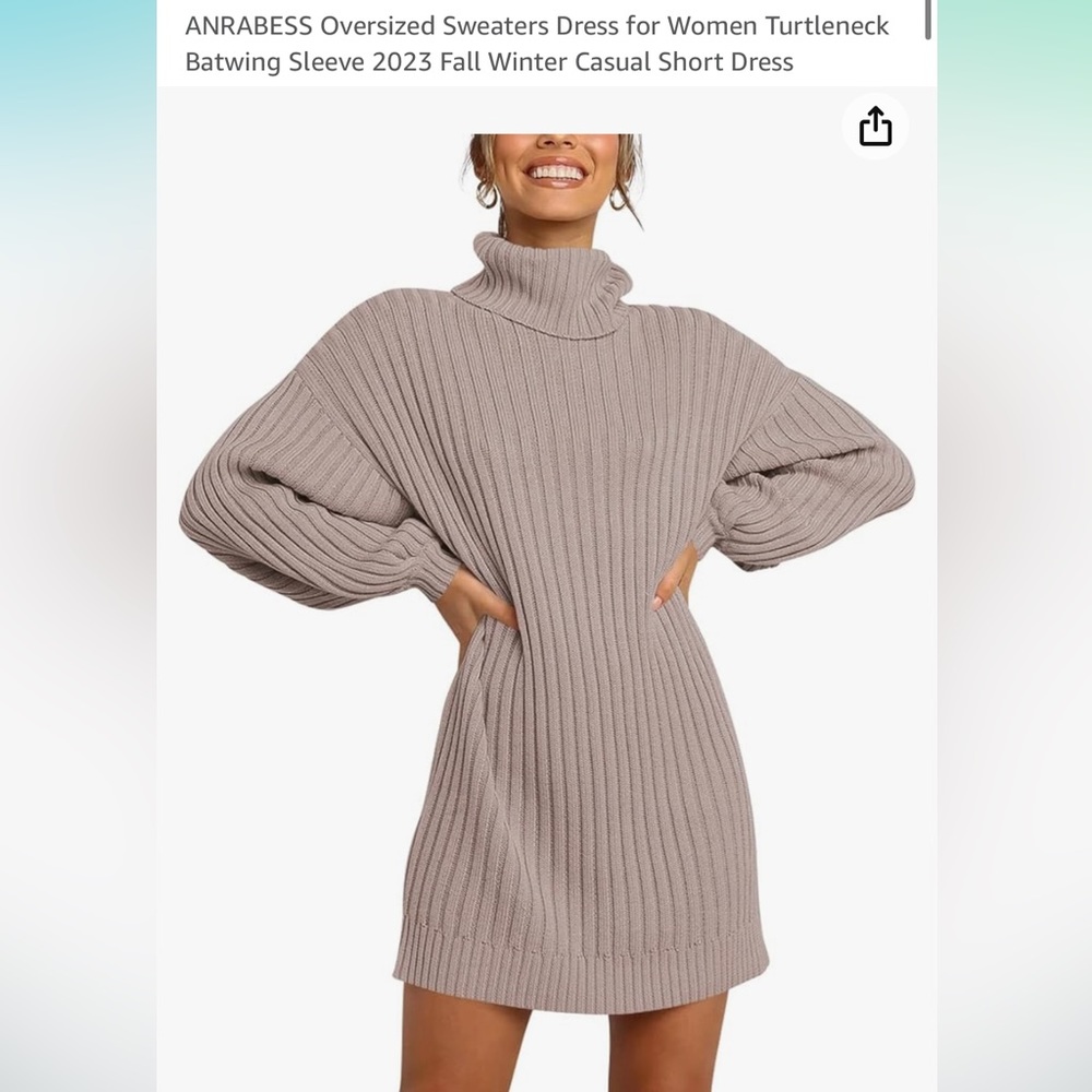 NWT SWEATER DRESS size medium